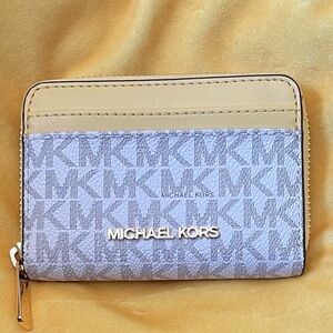 NWOT Kors Women's Leather Card Wallet